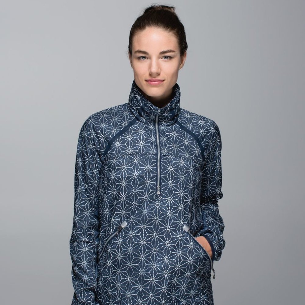 Lululemon Miss Misty Pullover - Sashiko + Shibori